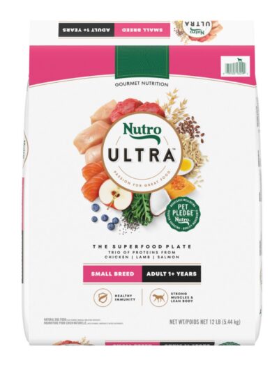 Nutro Products Ultra Small Breed Adult Dry Dog Food Superfood Plate, 1ea/12 lb