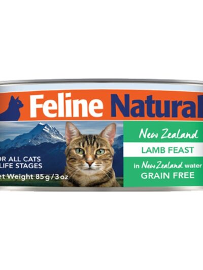 Feline Natural Cat Grain Free Lamb 3oz.