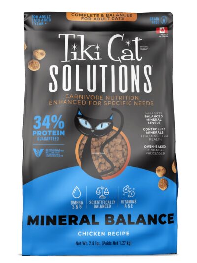Tiki Pet Cat Solutions Mineral Balance Chicken 2.8Lb