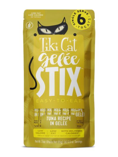 Tiki Pet Cat Stix Gelee Tuna 3oz. (Case of 12)