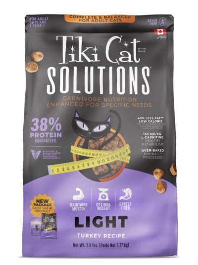 Tiki Pet Cat Solutions Light Turkey 2.8Lb