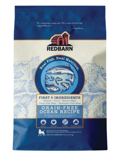 Redbarn Pet Products Grain Free Dry Dog Food Ocean, 1ea/22 lb