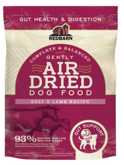 Redbarn Pet Products Air Dried Gut Support Dry Dog Food Beef & Lamb, 1ea/2 lb