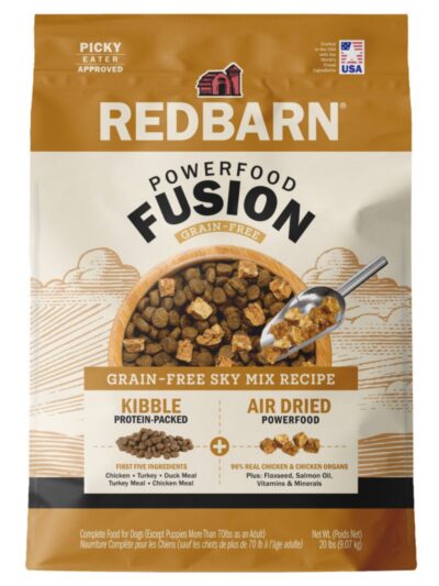 Redbarn Pet Products Powerfood Fusion Grain Free Dry Dog Food Sky Mix Chicken, 1ea/20 lb