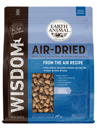 EARTH ANIMAL DOG WISDOM AIR-DRIED FROM THE SEED 2LB