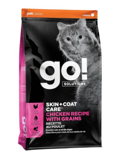 Go! Cat Skin & Coat Care Chicken With Grain 3Lb