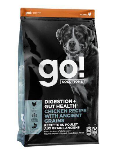 Go! Dog Digestion & Gut Health Chicken Ancient Grain 3.5Lb