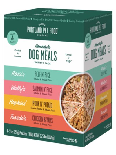 Portland Dog Mixed Homestyle Dog Meal - 4 Pack