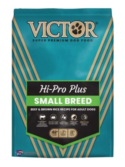 Victor Classic Hi-Pro Plus Small Breed Adult Dog Food Beef/Brown Rice 15 Lb