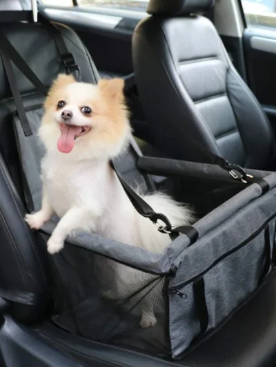 Car Seat Foldable Hammock Pet Harness