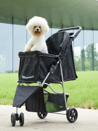 Foldable Pet Stroller Small Dogs Cats