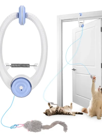 Cat Rechargeable Self Play Toy Retractable