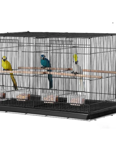 Flight Bird Cage Stackable Divided