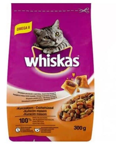 Whiskas Dry Chicken And Vegetable Cat Food