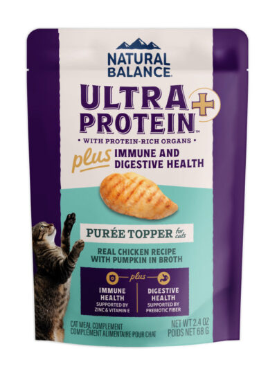 Natural Balance Pet Foods Ultra Protein Plus Immune & Digestive Cat Food Topper 24ea/2.4 oz